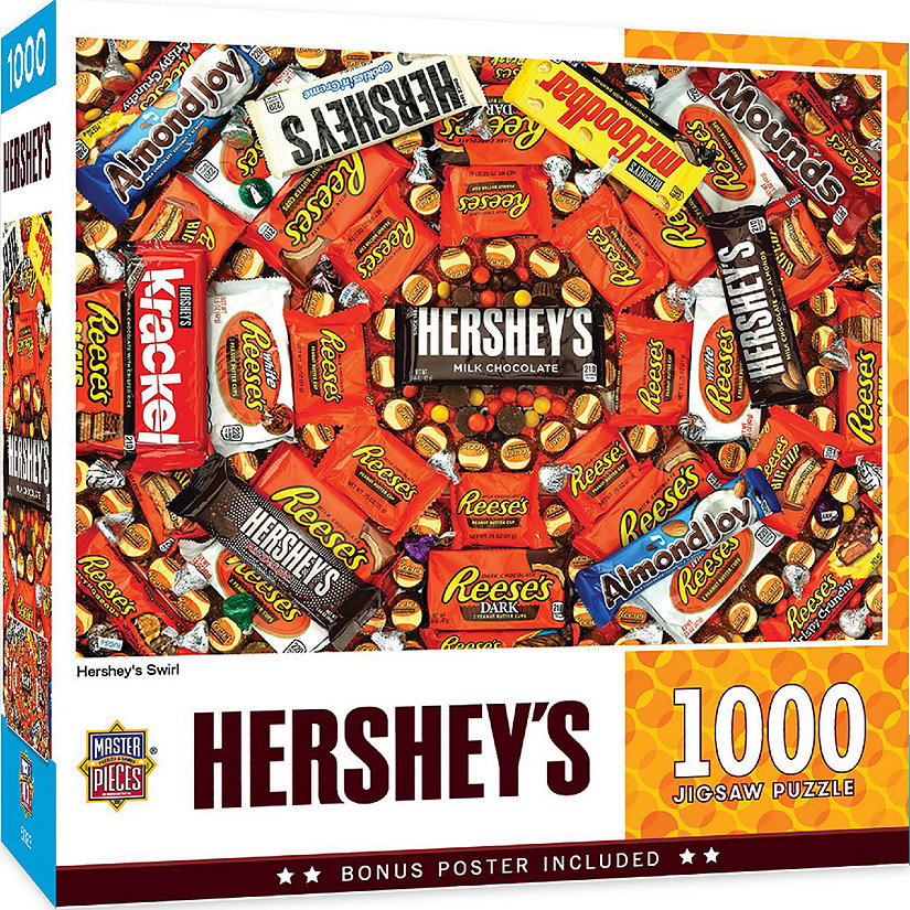 MasterPieces Hershey's Swirl - 1000 Piece Jigsaw Puzzle for Adults Image