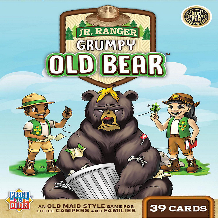 MasterPieces - Jr Ranger - Grumpy Old Bear Card Game for Kids Image