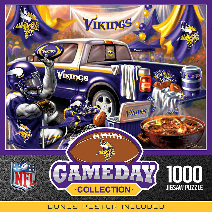 MasterPieces Minnesota Vikings Gameday 1000 Piece Image