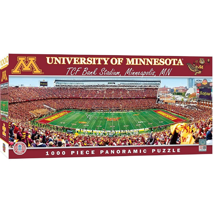 MasterPieces Panoramic Puzzle - NCAA Minnesota Golden Gophers Center View Image