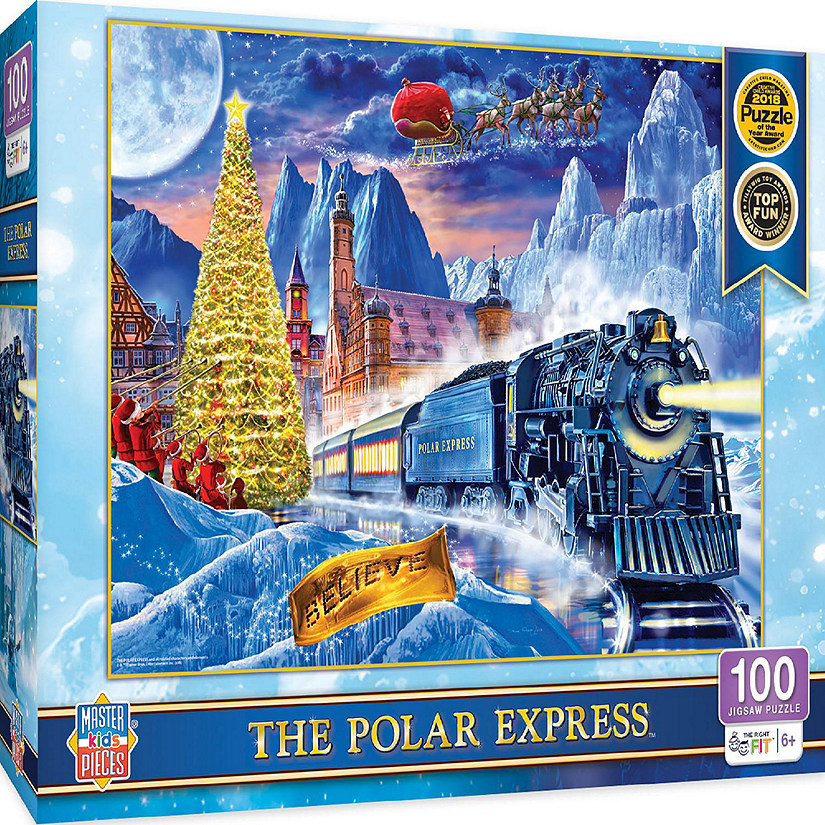 MasterPieces The Polar Express 100 Piece Jigsaw Puzzle for Kids Image