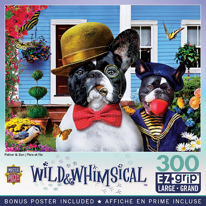MasterPieces Wild & Whimsical - Father & Son 300 Piece EZ Grip Puzzle Image