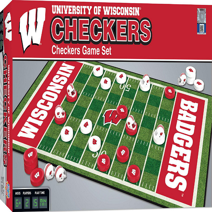 MasterPieces Wisconsin Checkers Image