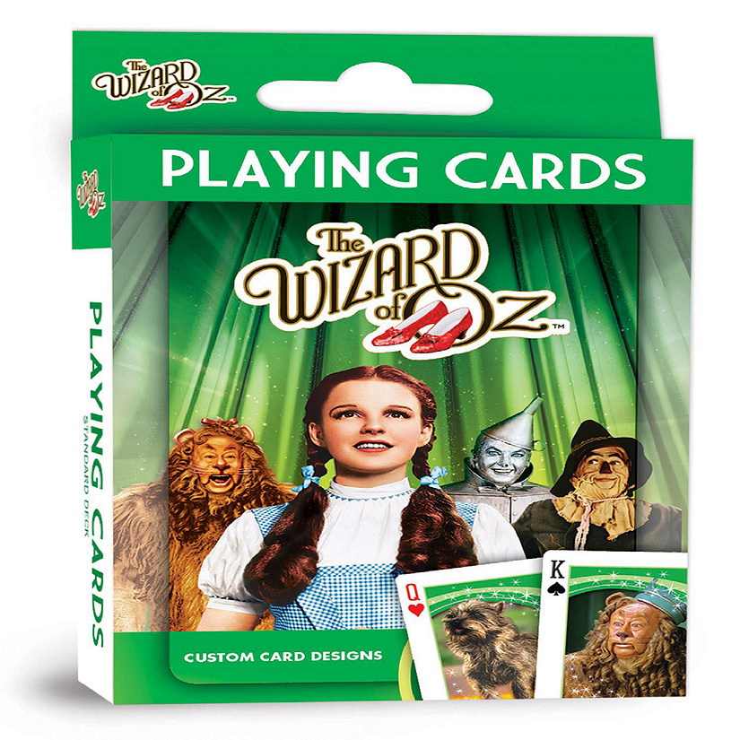 MasterPieces Wizard of Oz Playing Cards - 54 Card Deck for Adults Image