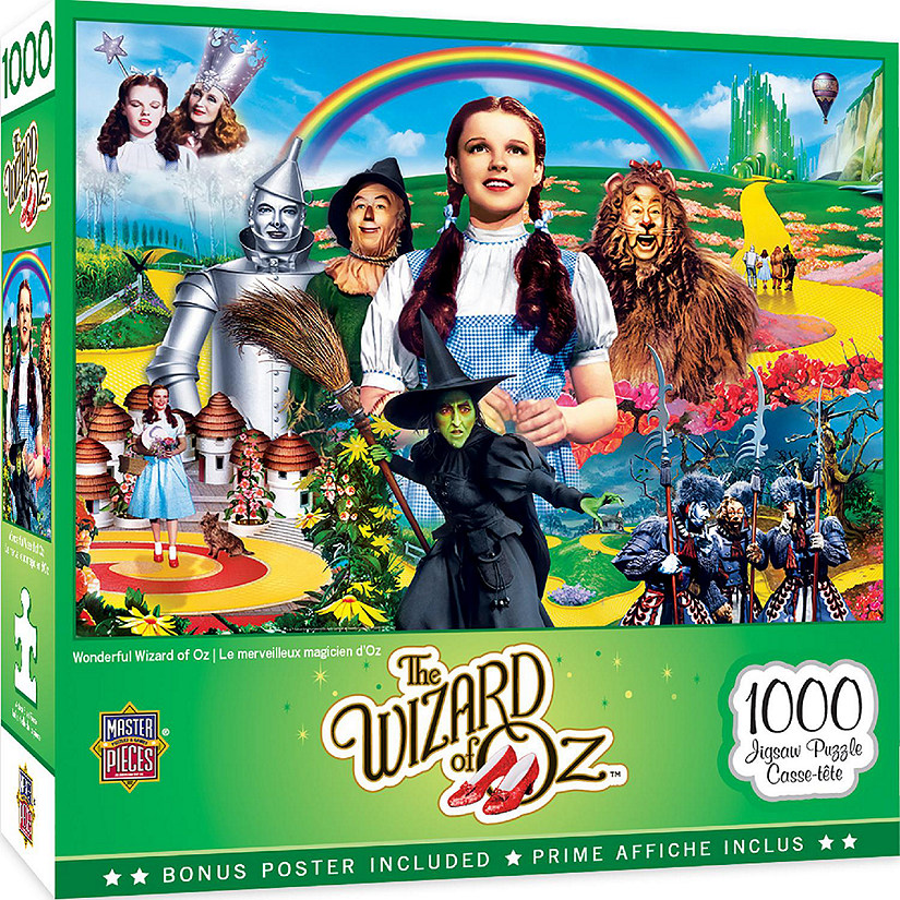 MasterPieces Wonderful Wizard of Oz 1000 Piece Jigsaw Puzzle Image