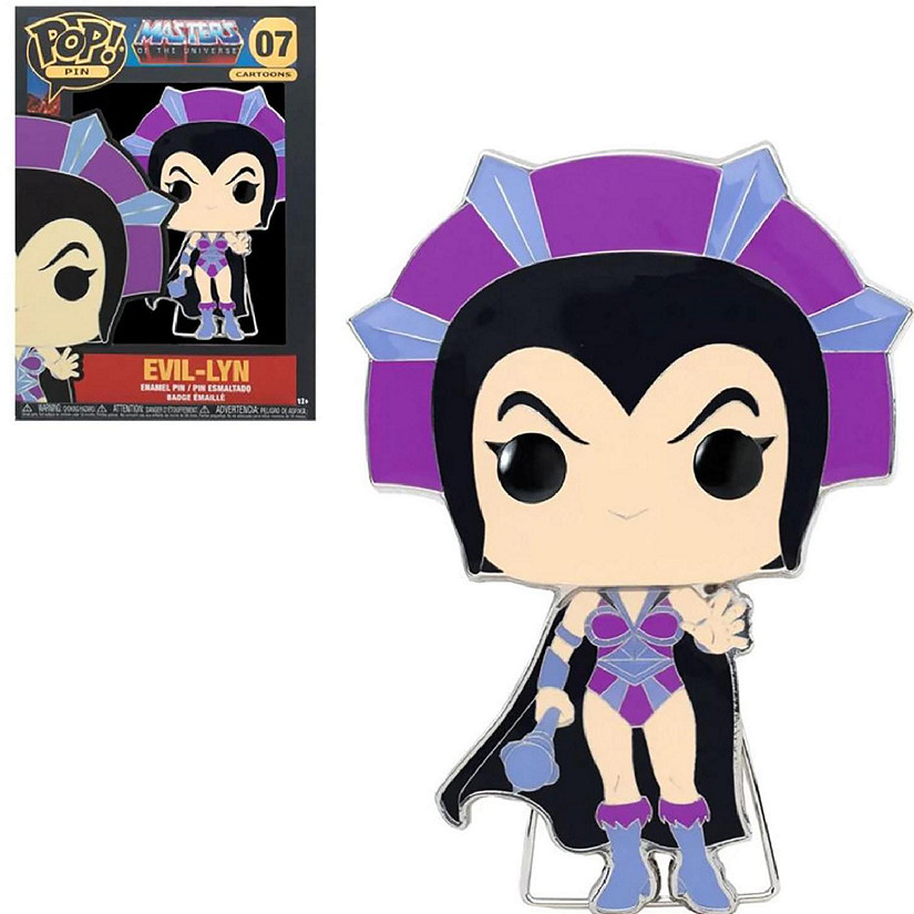 Masters of the Universe 3 Inch Funko POP Pin  Evil-Lyn Image