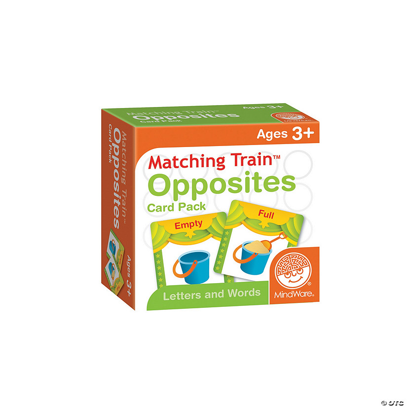 Matching Train: Opposites Card Pack Image