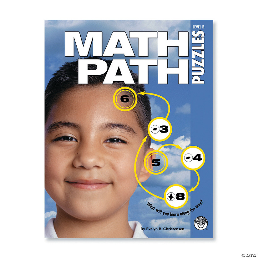 Math Path Puzzles: Level B Image