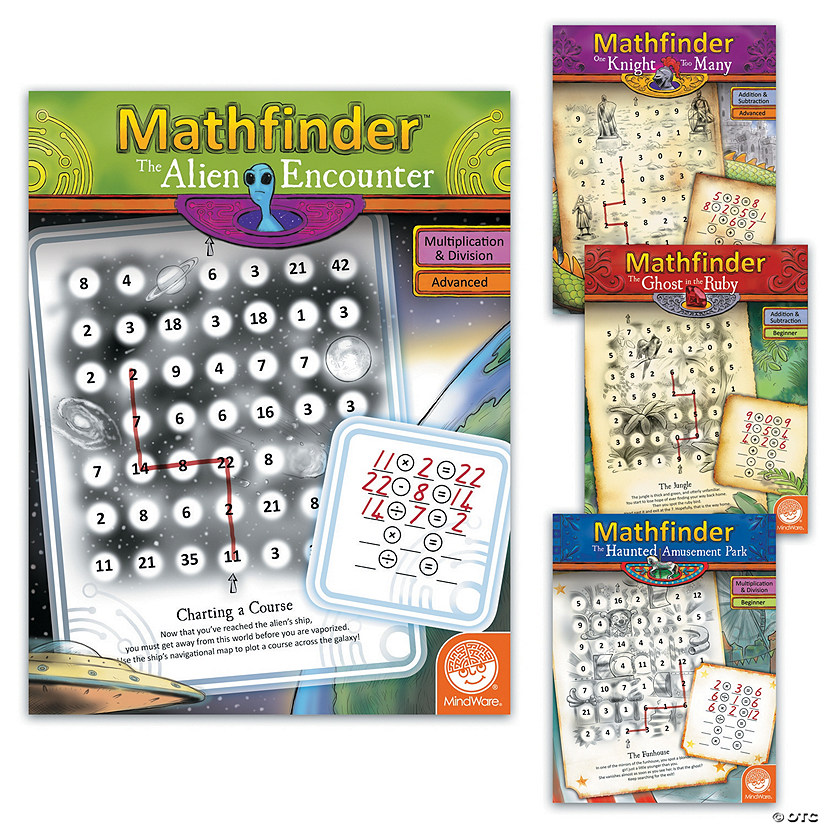 Mathfinder Books: Set of 4 Image