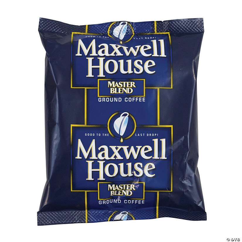 Maxwell House Master Blend Ground Coffee, 1.25 oz, 42 Count Image