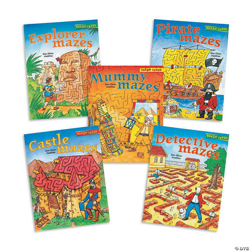 Maze Craze Books: Set of 5 Image