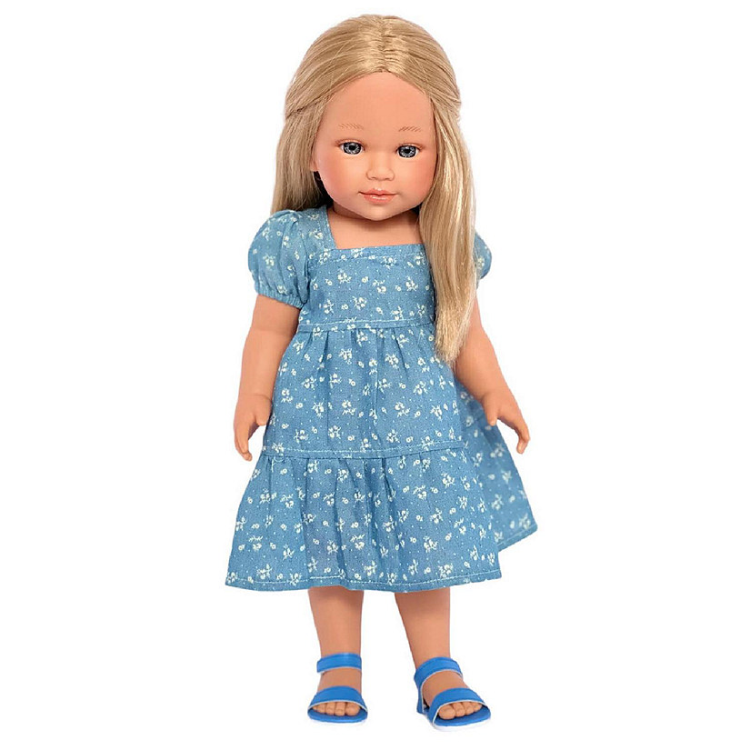 MBD Denim Maxi Dress for 18 Inch Kennedy and Friends Dolls and all Other 18 Inch Fashion Girl Doll Image