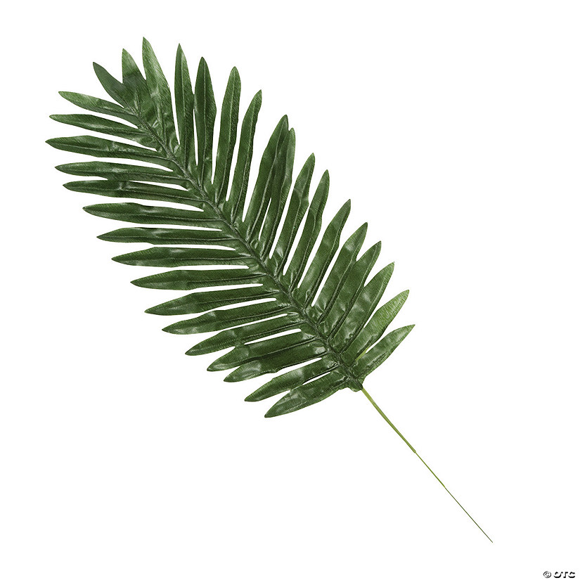 Medium Polyester Palm Leaves - 12 Pc. Image