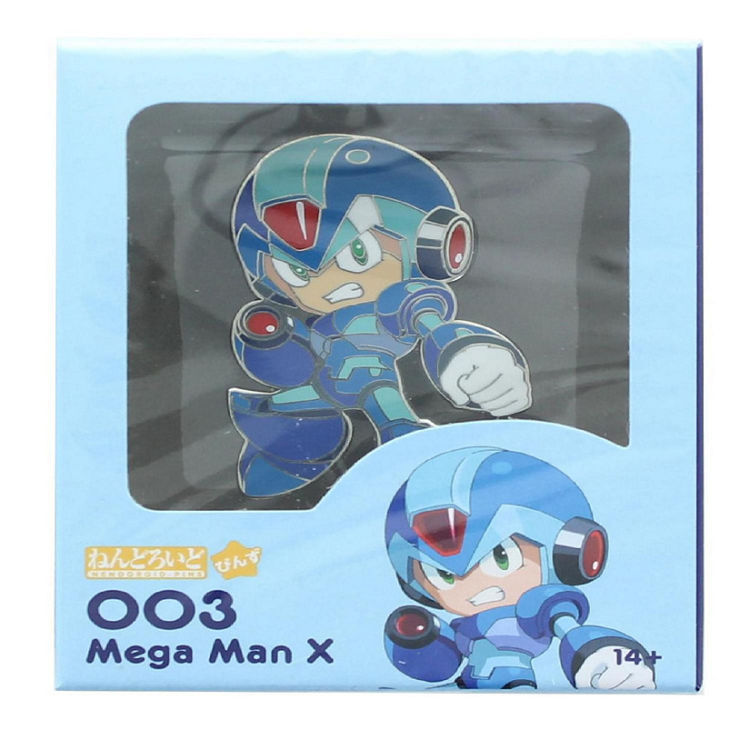 Mega Man X 2 Inch Enamel Nendoroid Pin Image