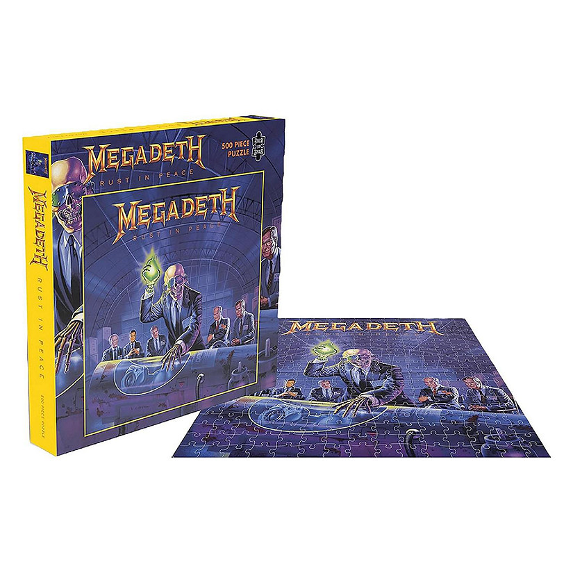 Megadeth Rust In Peace 500 Piece Jigsaw Puzzle Image