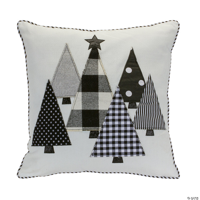 Melrose International Christmas Tree Pillow 15.5In Image