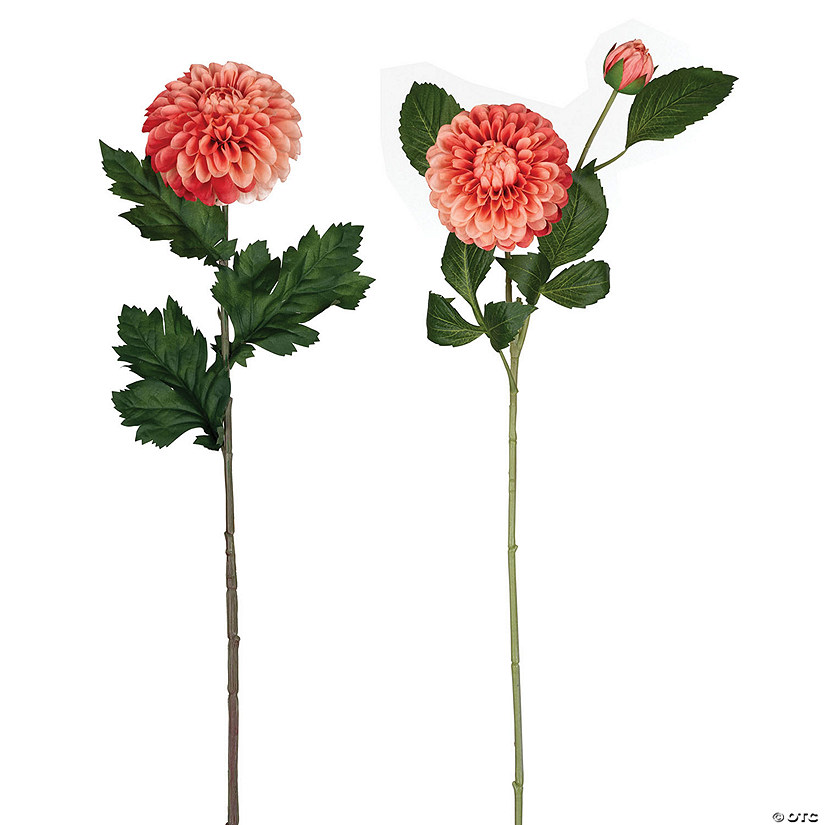 Melrose International Dahlia Stems, 24 Inches (Set of 4) Image