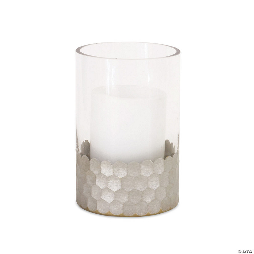 Melrose International Glass Votive Candle Holder (Set of 2) Image