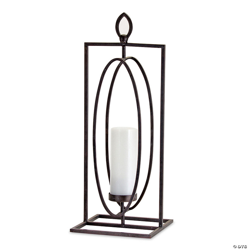 Melrose International Iron Candle Holder Stand, 24 Inches (Set of 2) Image