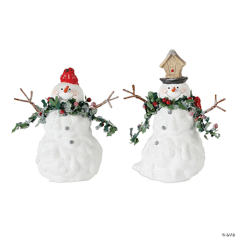 Melrose International Snowman Figurine (Set of 4) Image