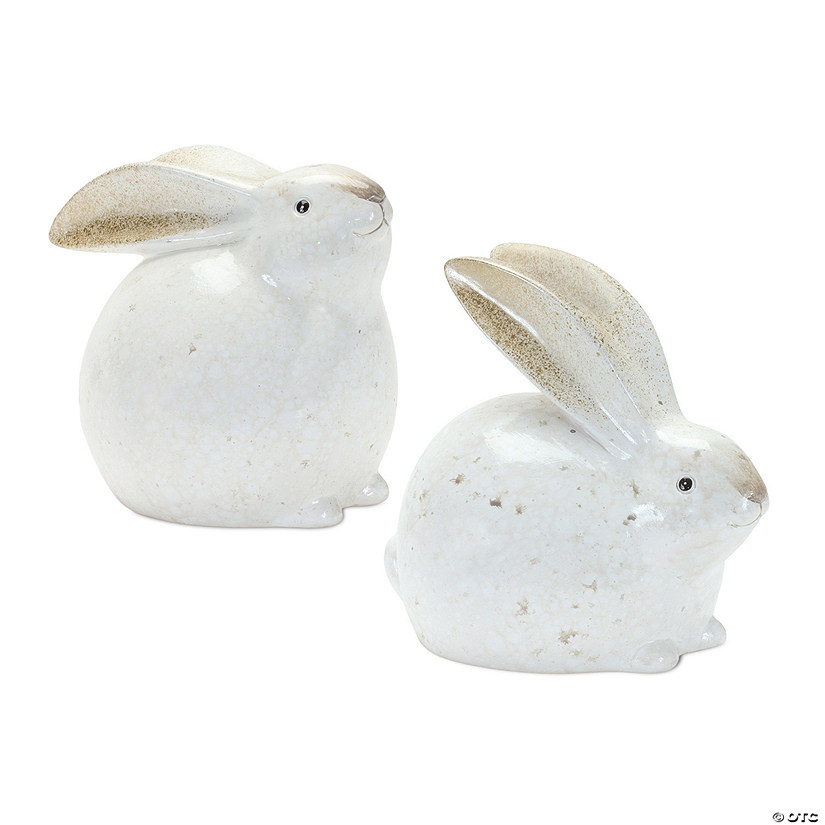Melrose International Terracotta Bunny (Set Of 4) 6.5In Image