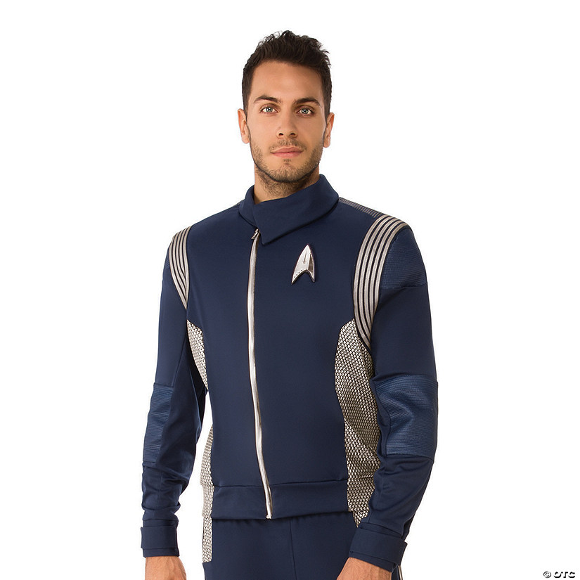 Men&#8217;s Star Trek: Discovery&#8482; Silver Science Officer Uniform Costume Image