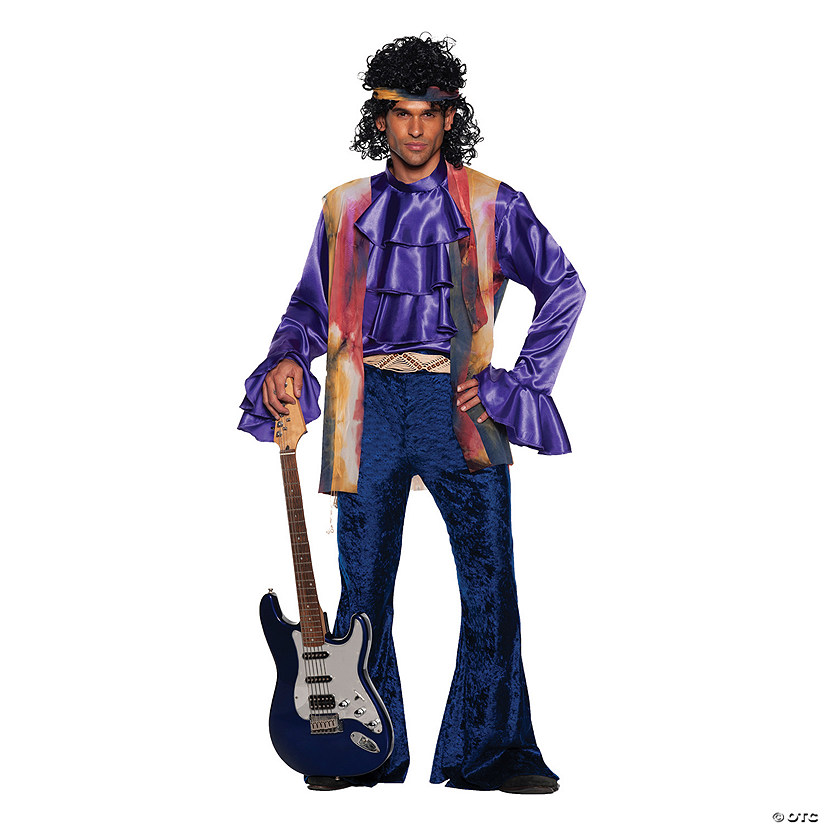 Men's 70s Rock Star Costume Image