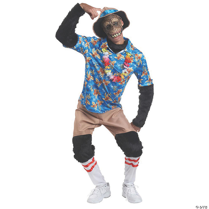 Men's Tourist Chimp Costume Image