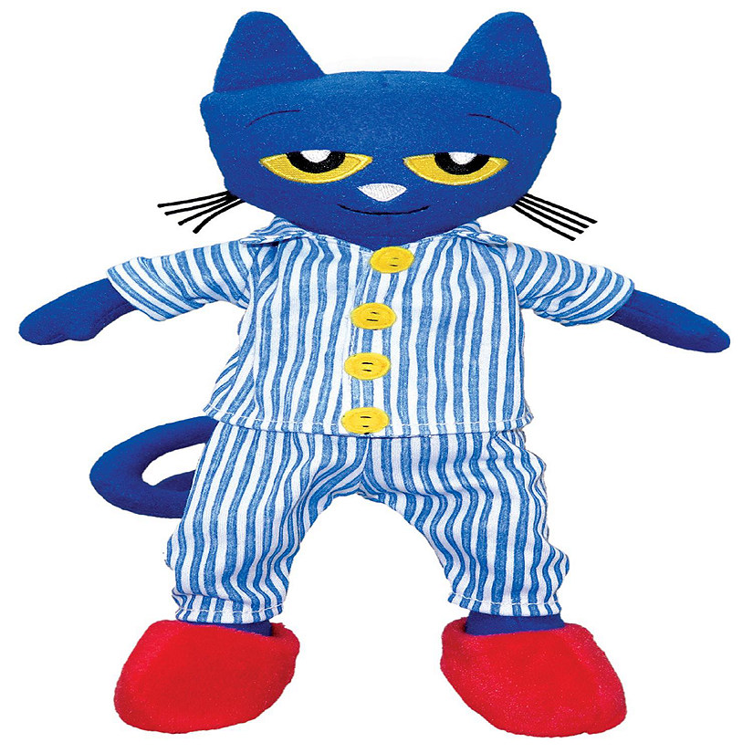 MerryMakers - PETE THE CAT BEDTIME BLUES 14.5" Blue Plush Image