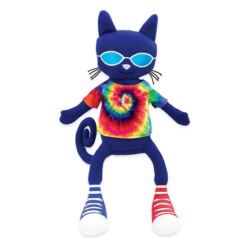 MerryMakers - PETE THE CAT GETS GROOVY 14" Blue Plush Image