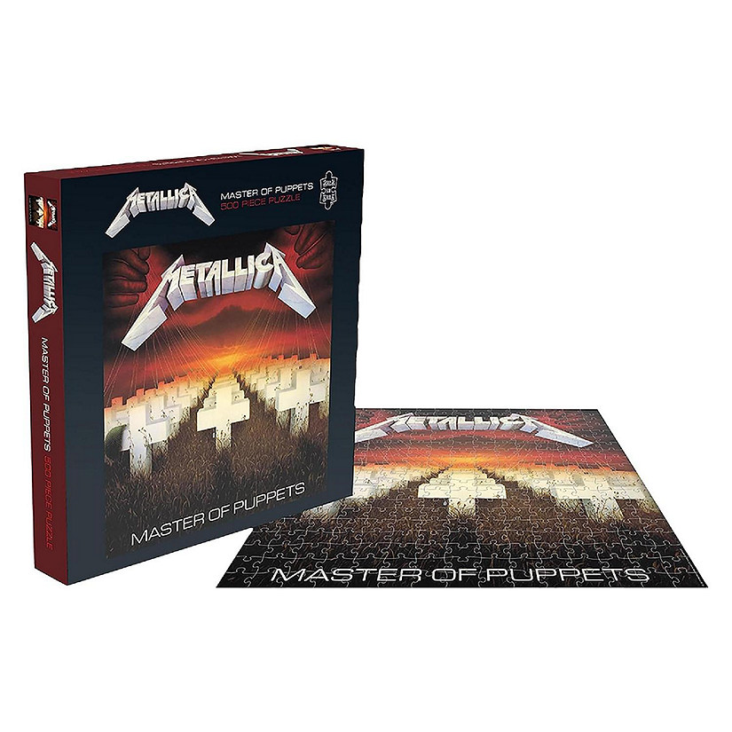 Metallica Master Of Puppets 500 Piece Jigsaw Puzzle Image