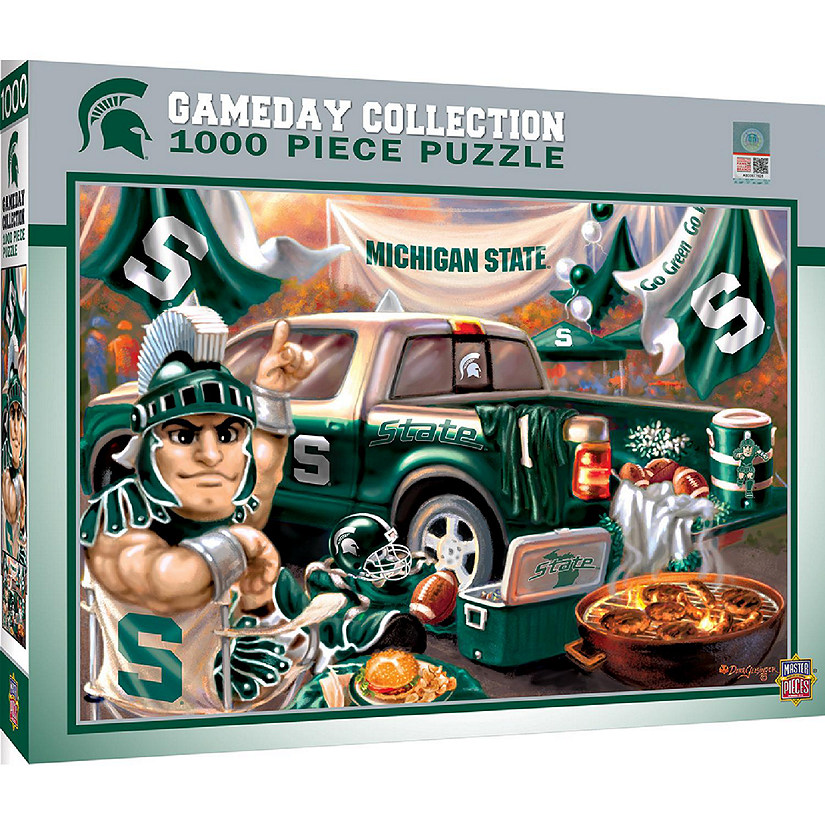 Michigan State Spartans - Gameday 1000 Piece Jigsaw Puzzle Image
