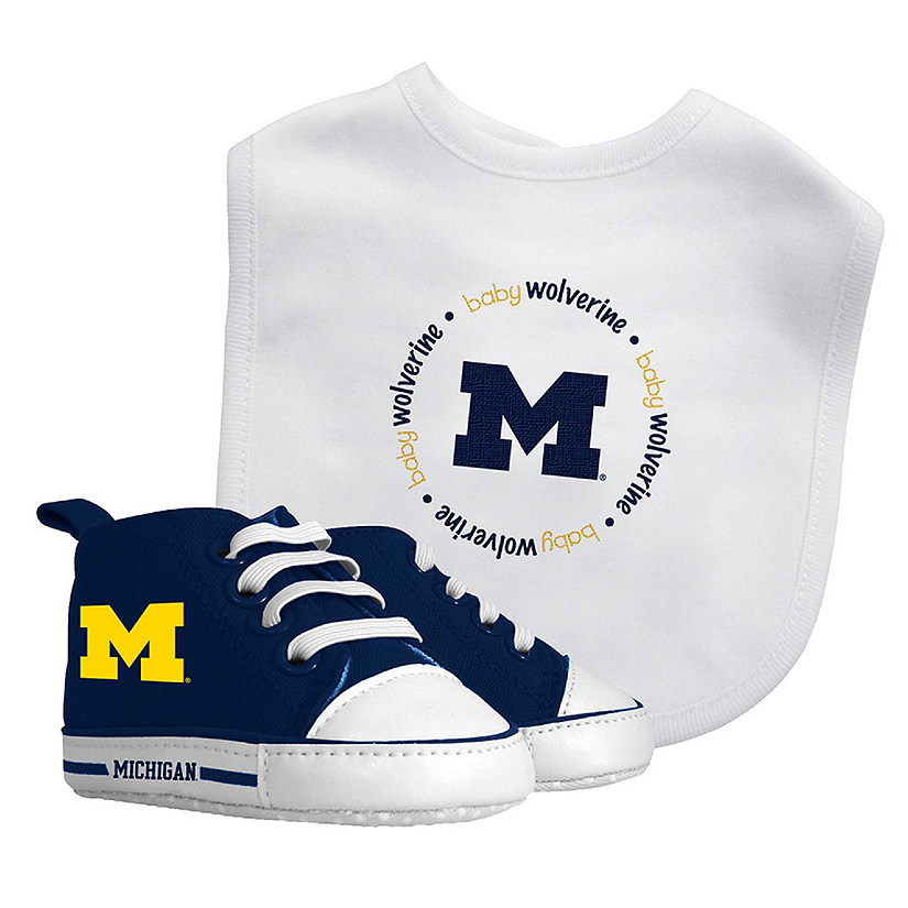 Michigan Wolverines - 2-Piece Baby Gift Set Image