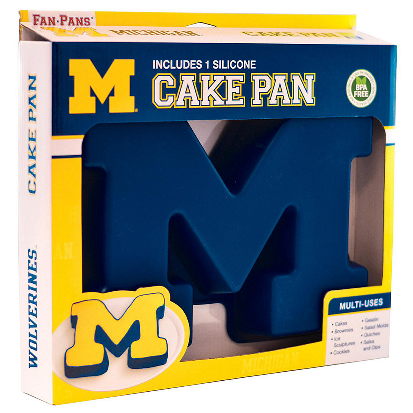 Michigan Wolverines NCAA Cake Pan Image