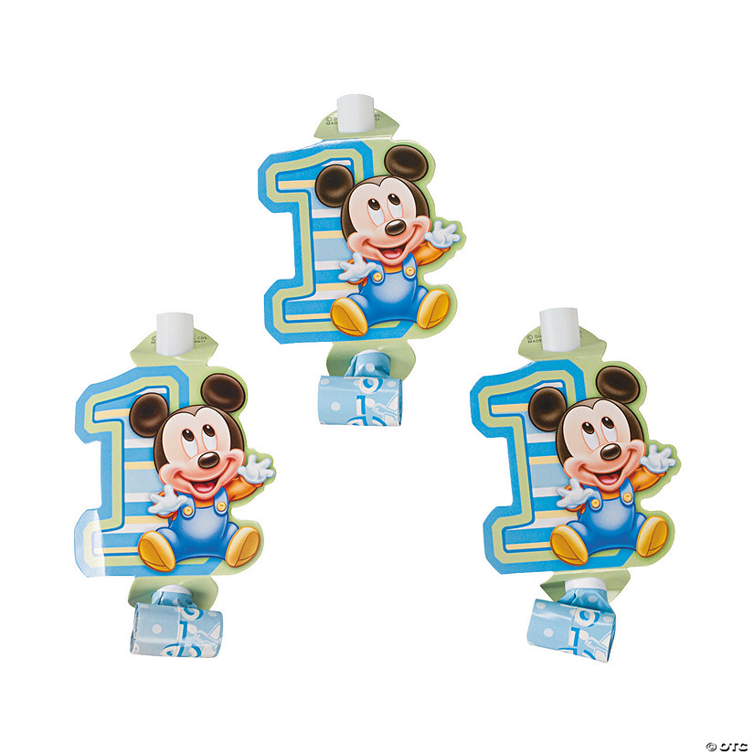 Mickey&#8217;s 1st Birthday Blowouts Image