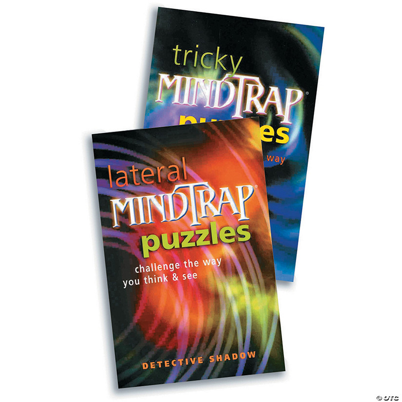 MindTrap Puzzle Books: Set of 2 Image