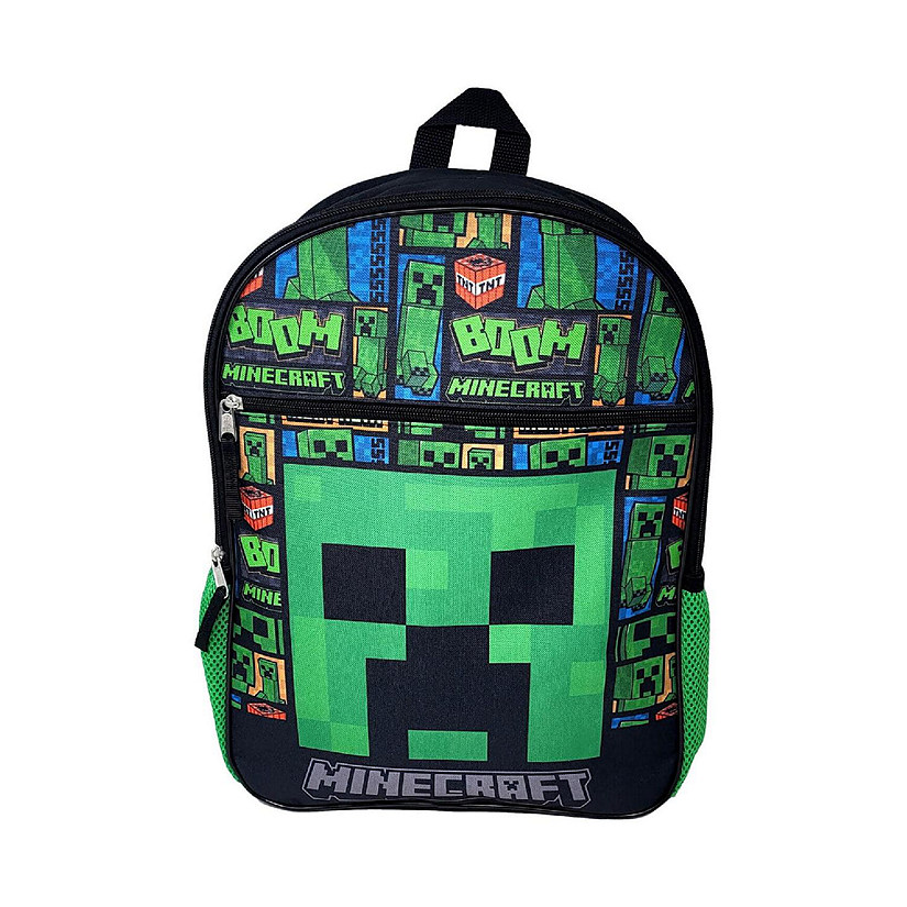 Minecraft Collage 16 Inch Kids Backpack Image