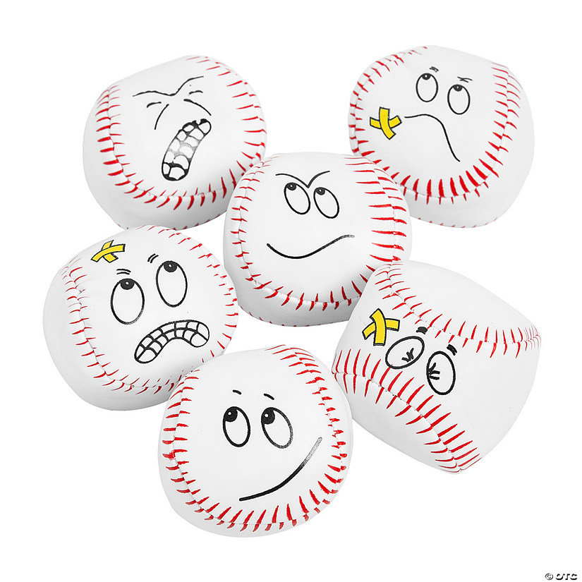 Mini Baseball Kickballs - 12 Pc. Image
