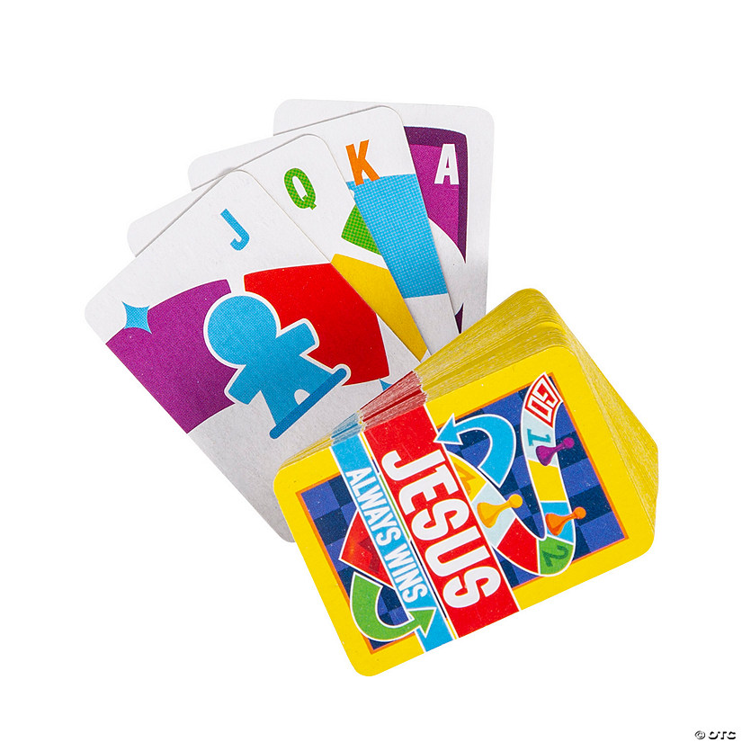 Mini Board Game VBS Playing Cards - 12 Pc. Image