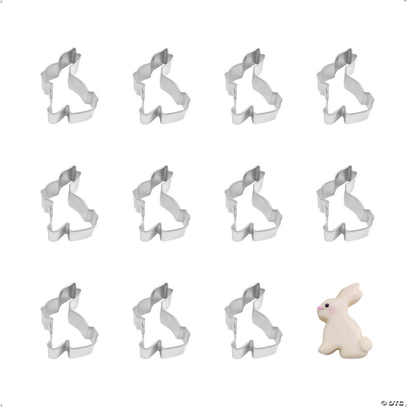 Mini Bunny Cookie Cutters Image