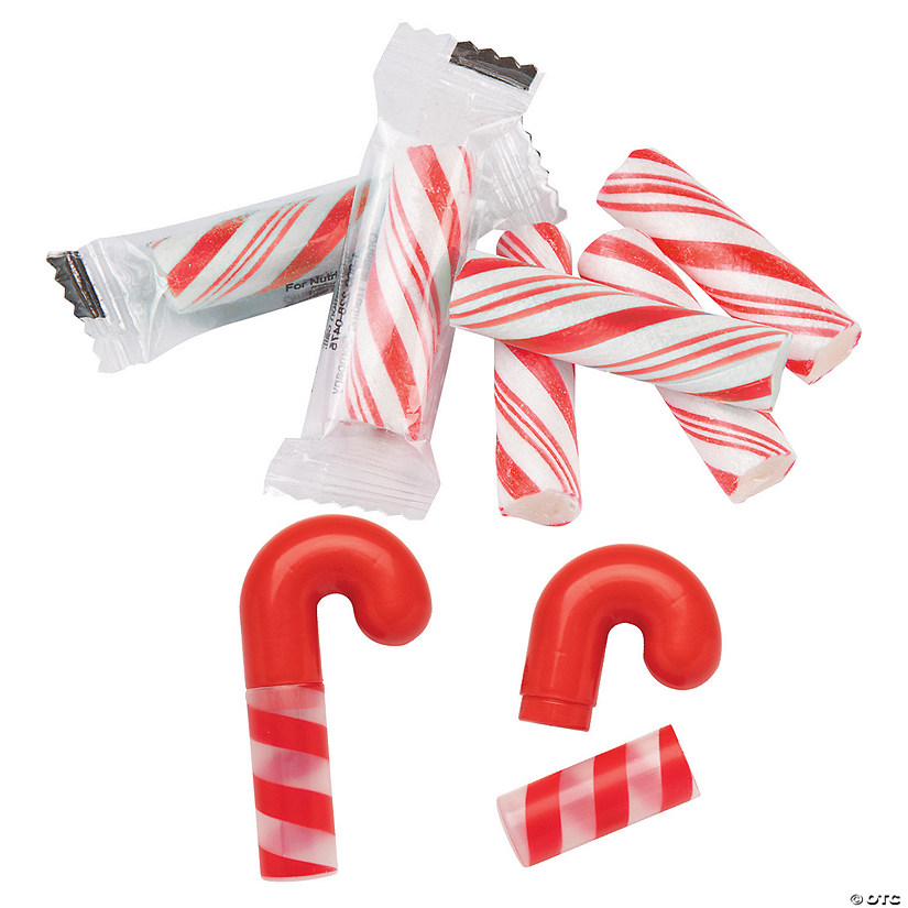 Mini Candy Cane Handout Kit for 12 Image
