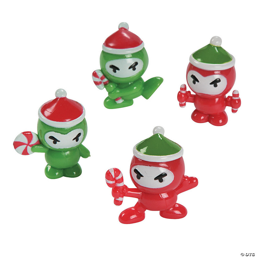 Mini Christmas Ninja Toys - 24 Pc. Image