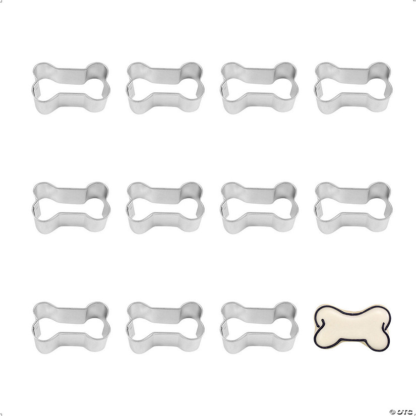 Mini Dog Bone B Cookie Cutters Image