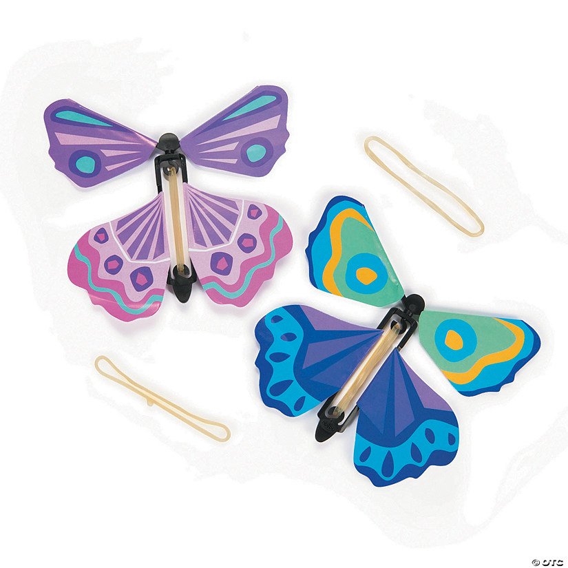 Mini Flying Butterflies - 12 Pc. Image