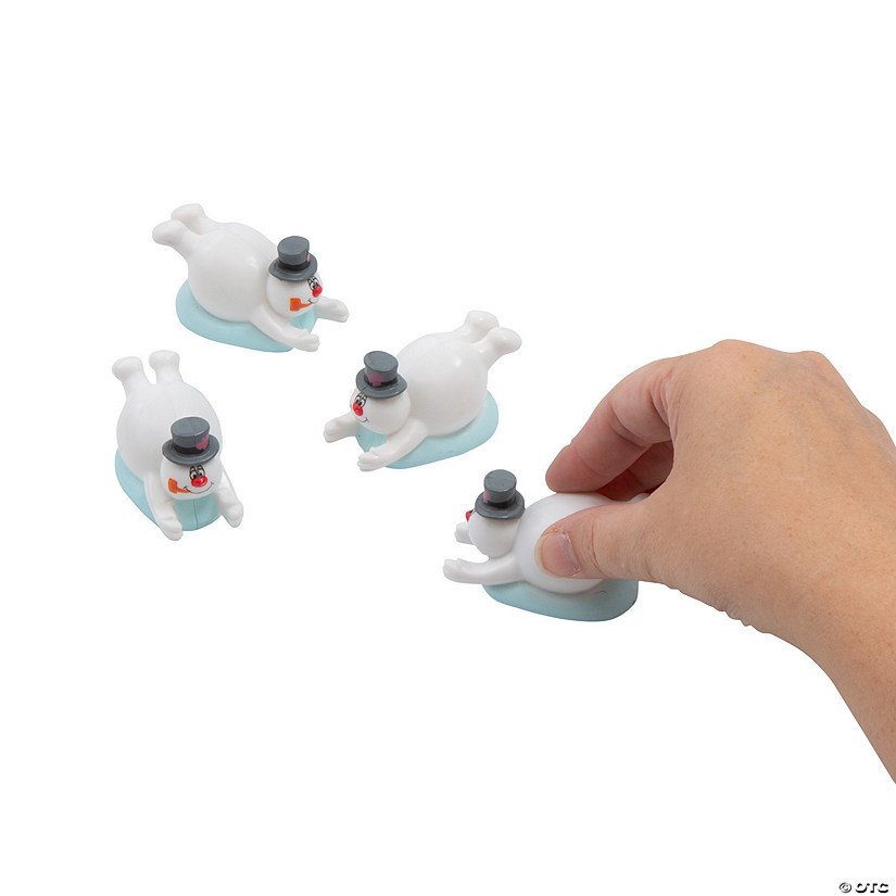 Mini Frosty the Snowman&#8482; Pull-Back Toys - 12 Pc. Image