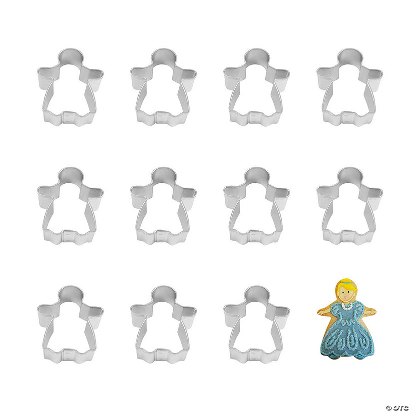 Mini Gingerbread Girl Cookie Cutters Image