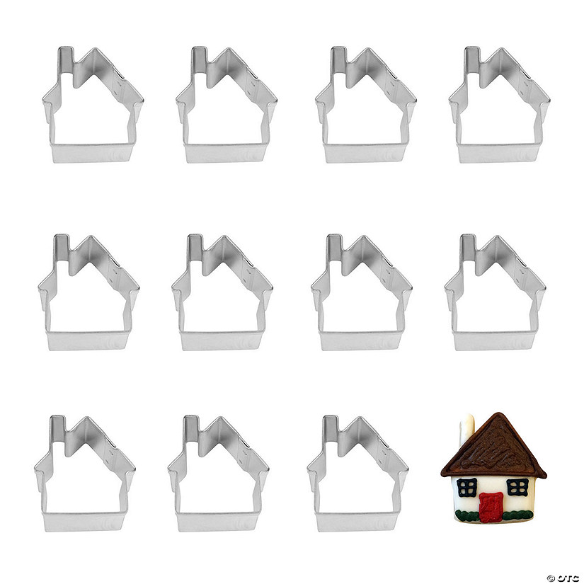 Mini Gingerbread House Cookie Cutters Image