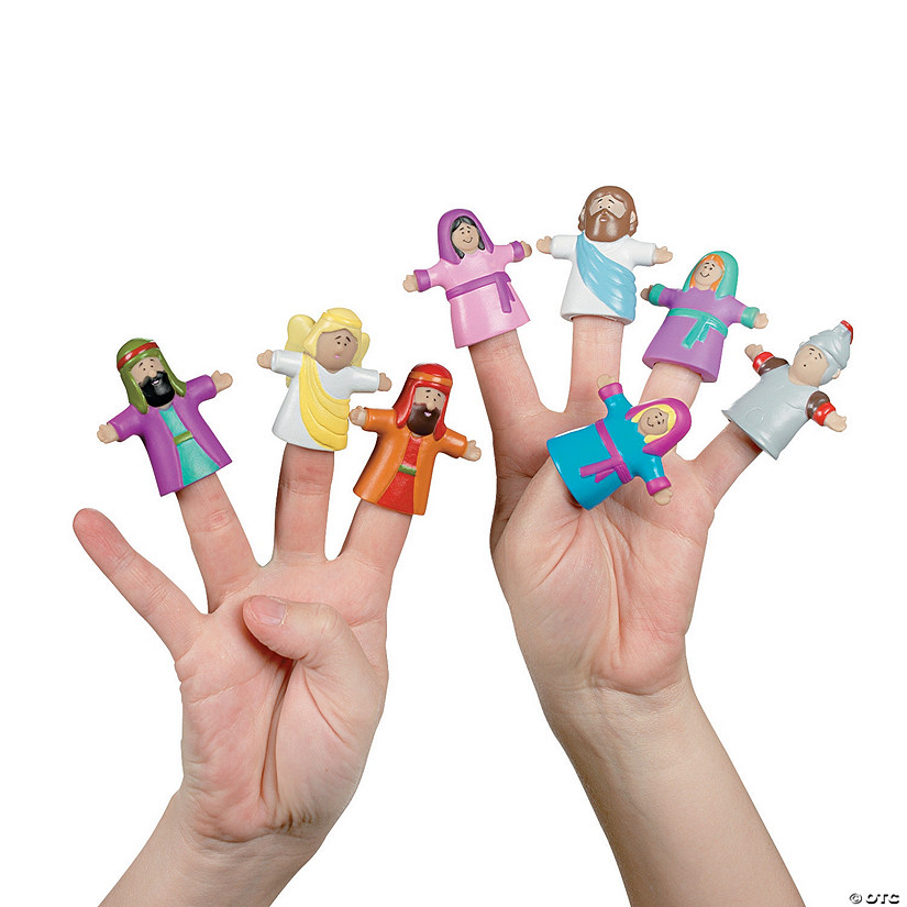 Mini &#8220;He Lives!&#8221; Finger Puppets - 24 Pc. Image