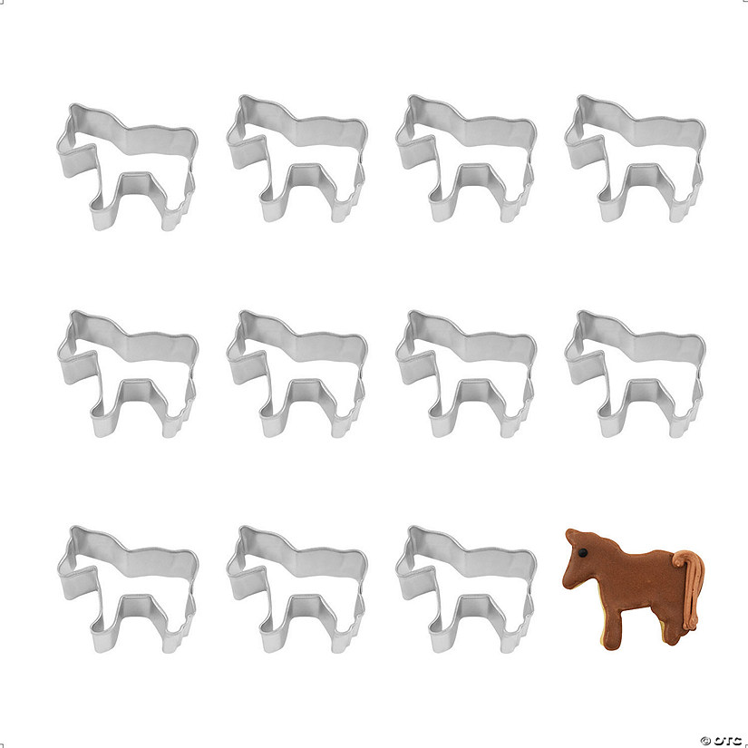 Mini Horse Cookie Cutters Image
