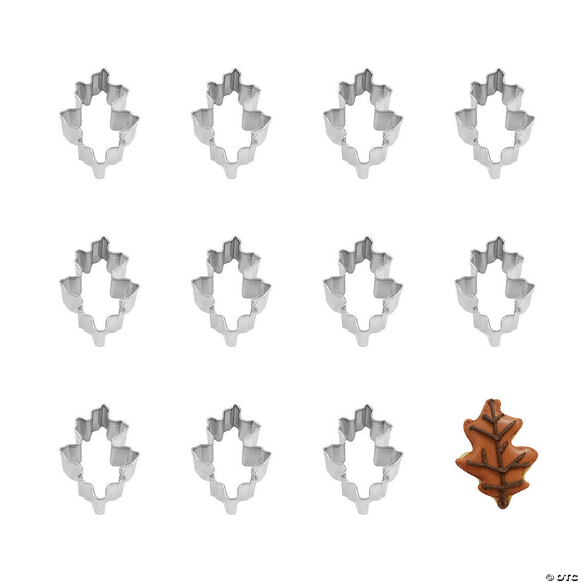 Mini Oak Leaf Cookie Cutters Image